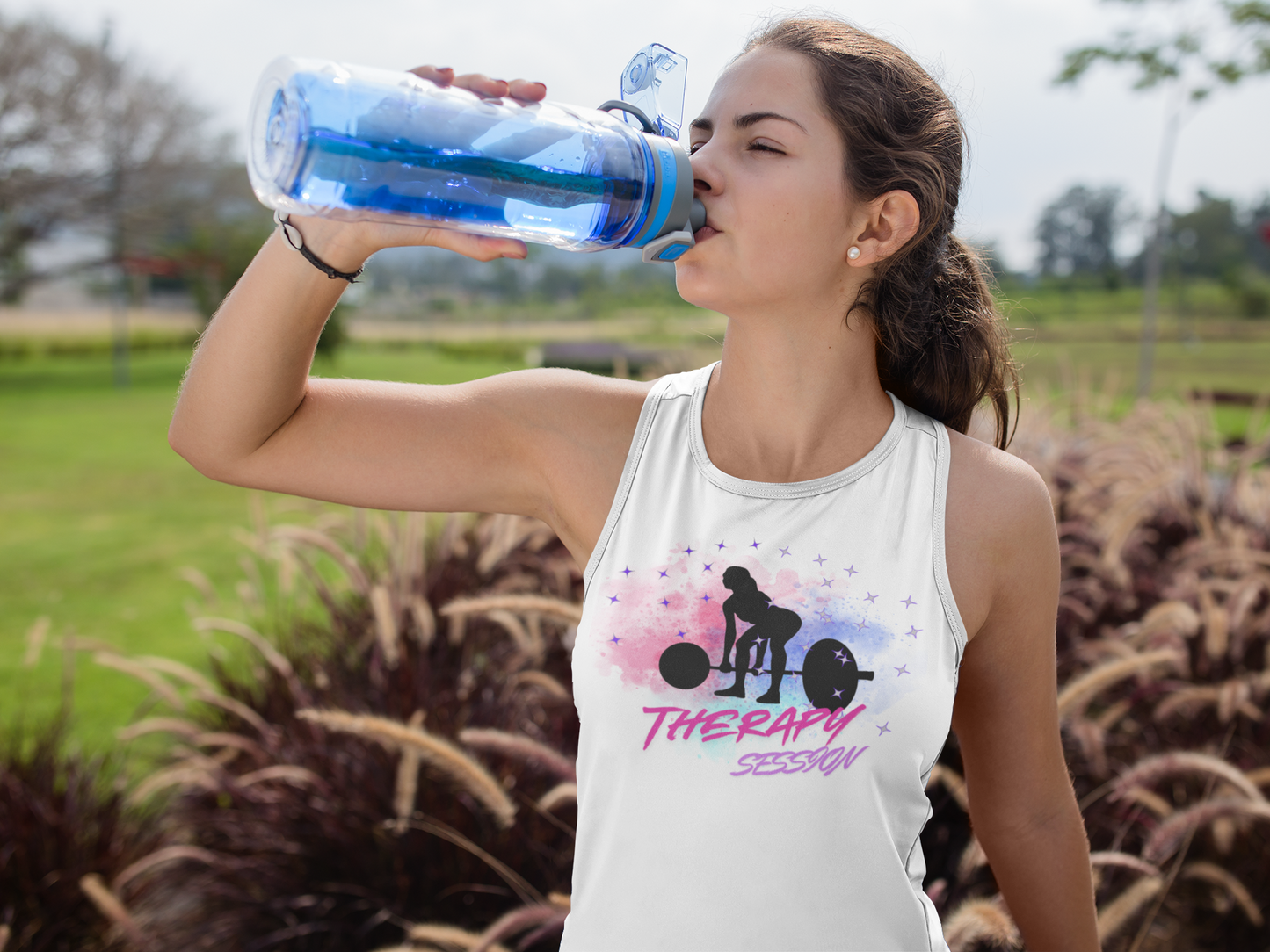 Ladies’ Therapy Session Muscle Tank