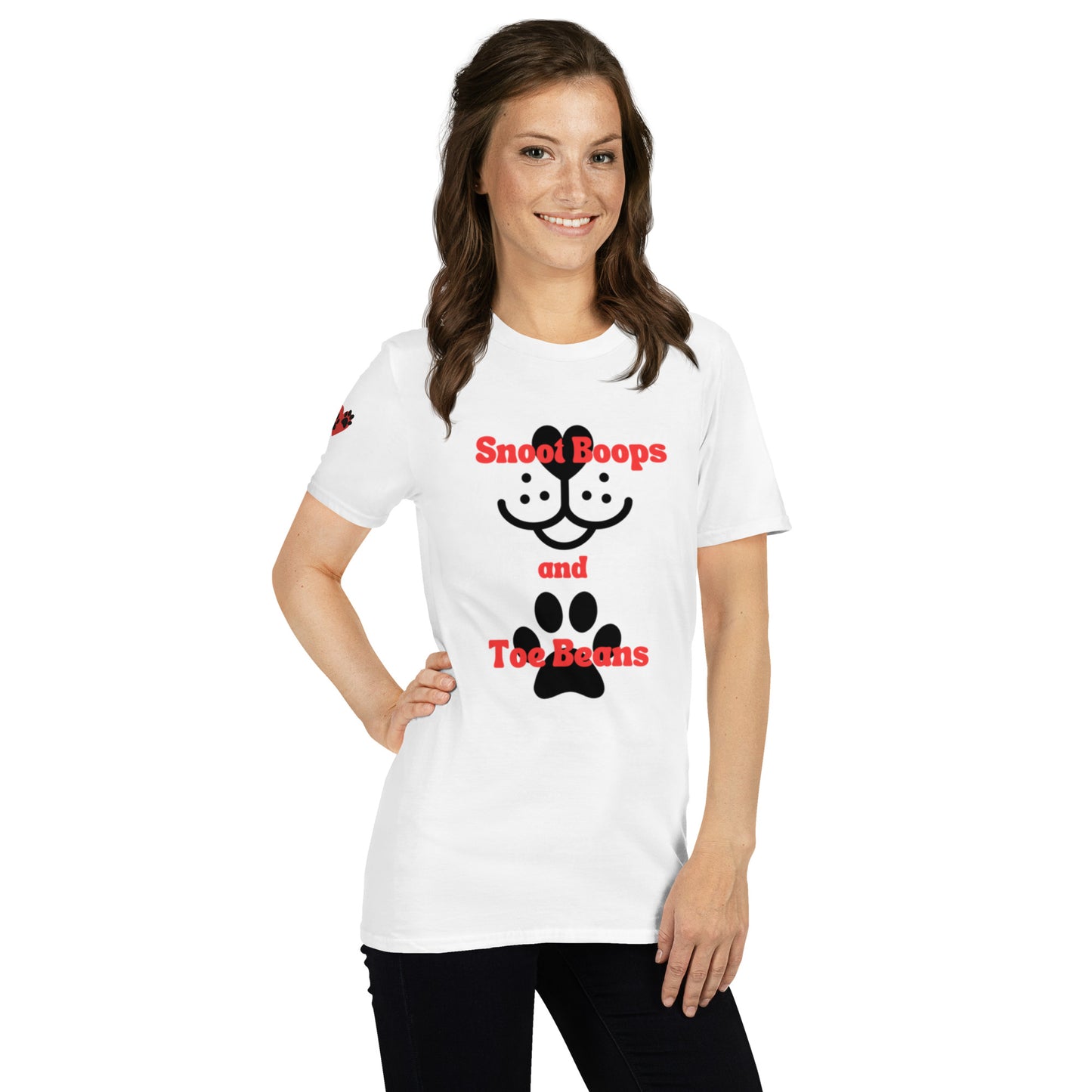 Snoot Boops and Toe Beans Short-Sleeve Unisex T-Shirt